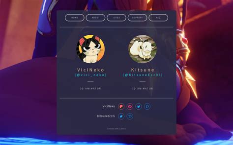 vici neko|ViciNeko and Kitsune